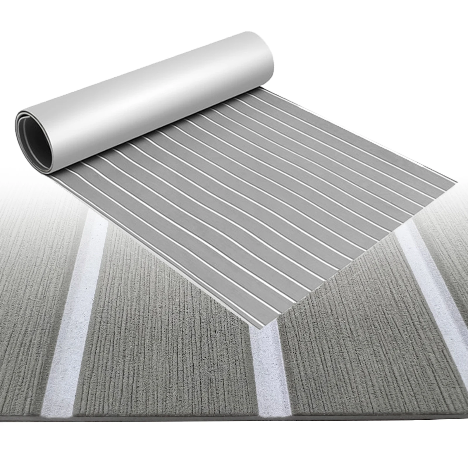 450X2400X5Mm Pavimentazione Per Barche In Schiuma Eva Decking Per Barche Finto Teak Tappeto Marino Decking Per Barche Tappetino Autoadesivo Per Yacht