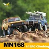 Mn 168 New 1:12 First Generation Range Rover Rc Remote Control Vehicle All Terrain Crossing Climbing Vehicle With Door Bridge 1
