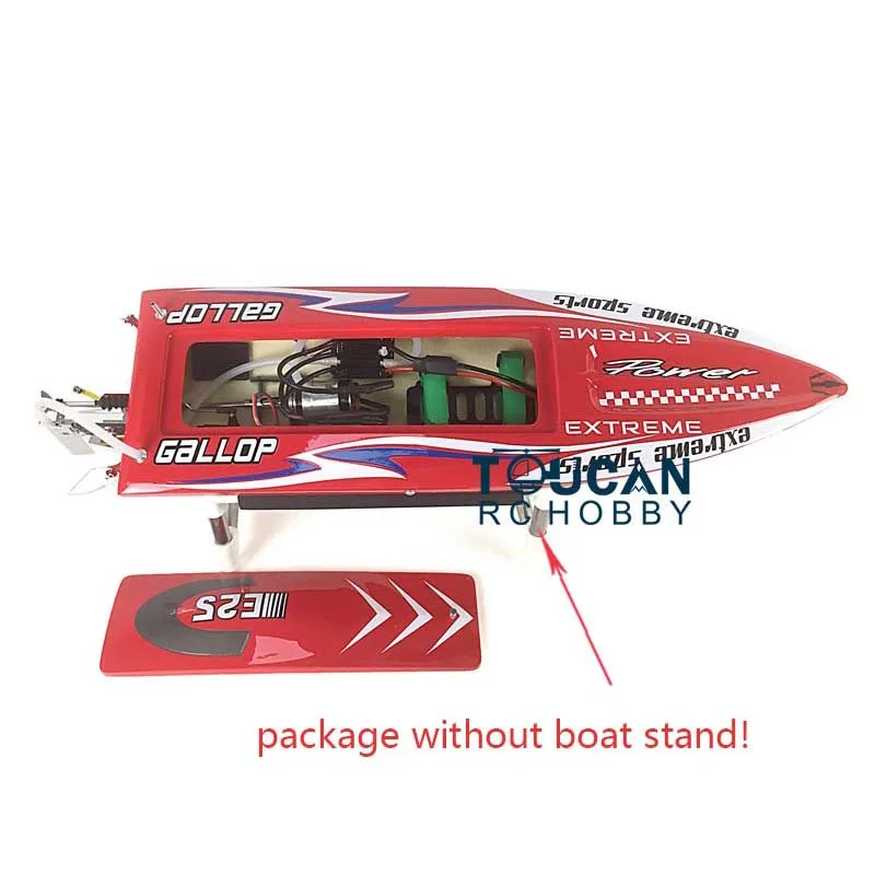 E25 Fiber Glass Red Electric Racing PNP RC Boat W/ Motor Servo ESC W/O Battery 75km/h Adult Toys as Gift TH02627-SMT8 4