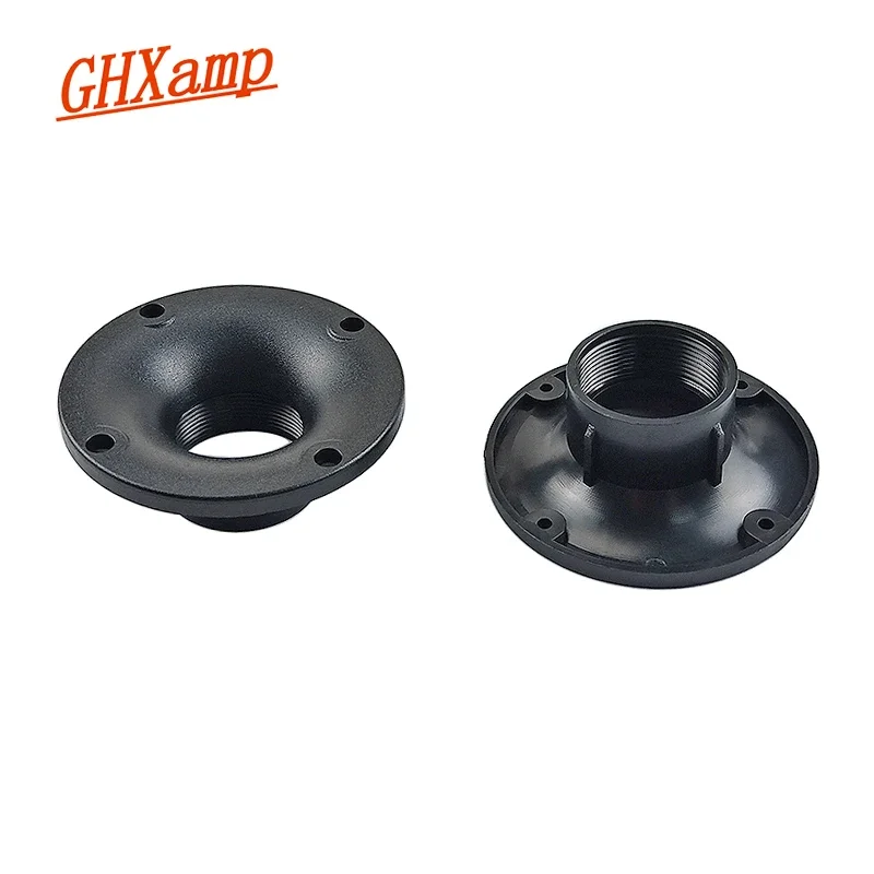 Tweeter Plástico do Chifre do Tamanho Pequeno Boca Rosqueada Acessórios do Reparo do Orador 80 mm 34 mm 95 mm Peças