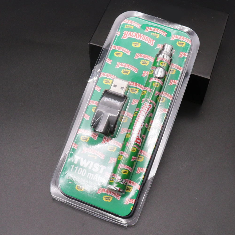 10 stücke Hinterwäldler Vorheizen Wendungen Batterie 1100mah Vorheizen Bottom Variable Spannung Batterie Vape stift für Wachs verdampfer dickes öl vape_Sd257d34bc36e4bc5bebda35fc37f89d1y