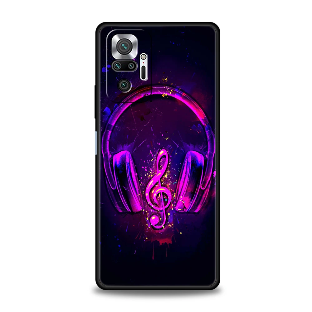 Melodic TPU Soft Shell Phone Case Cover