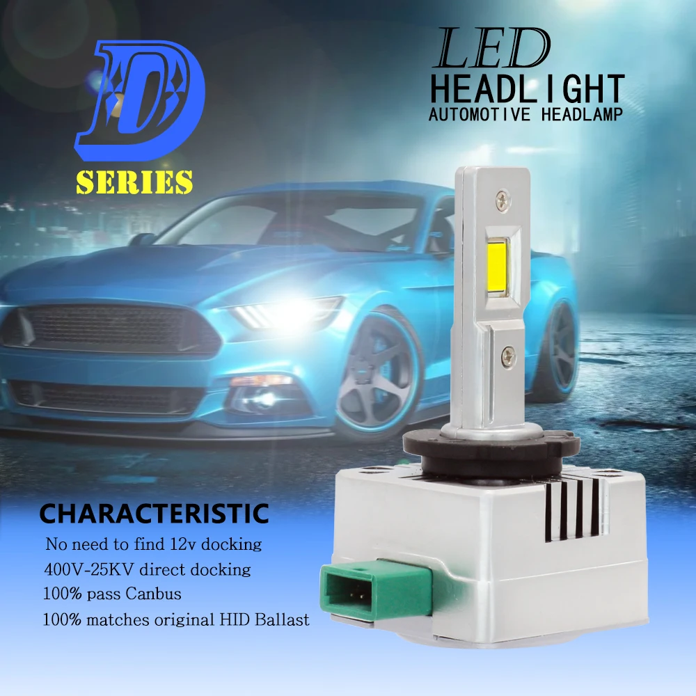 

2 шт., автомобильные ксеноновые лампы Canbus, лм, 70 Вт