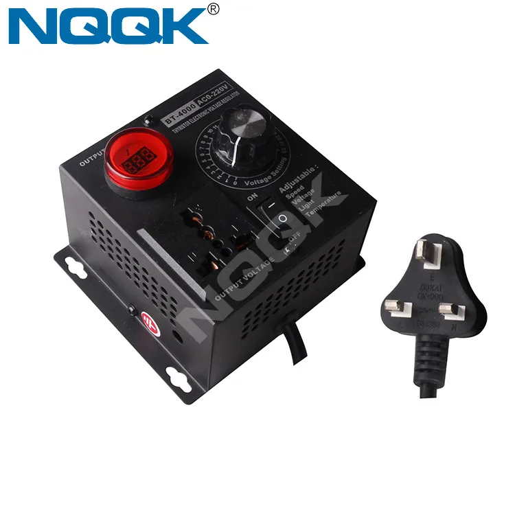 

4000W power AC220V Adjust control Voltage temperature speed Luminosity Thyristor SCR AC electronic regulator