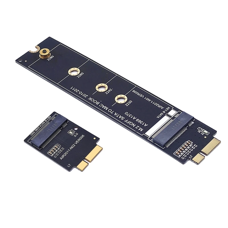 

M.2 NGFF SSD Adapter Card for Upgrade 2010-2011 Year MacBooks Air A1369 A1370