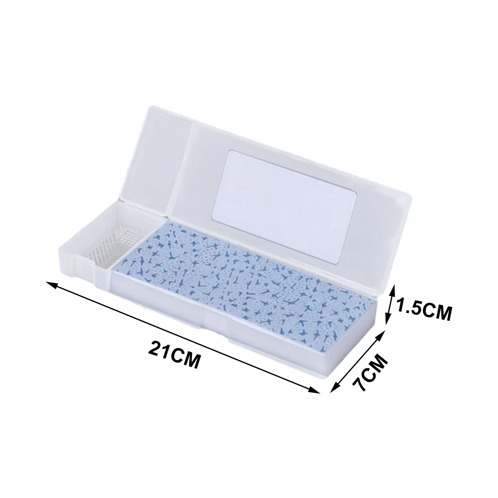 Wet Palette Keep Paint Wet and Fresh Brush Holder Dry Acrylic Paint Tray Miniatures Pallet Pigment