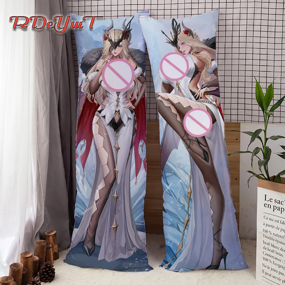 

Game Genshin Impact Dakimakura La Signora Rosalyne-Kruzchka Lohefalter Hugging Body Pillow Cover Pillowcases Home Decor 6 Sizes