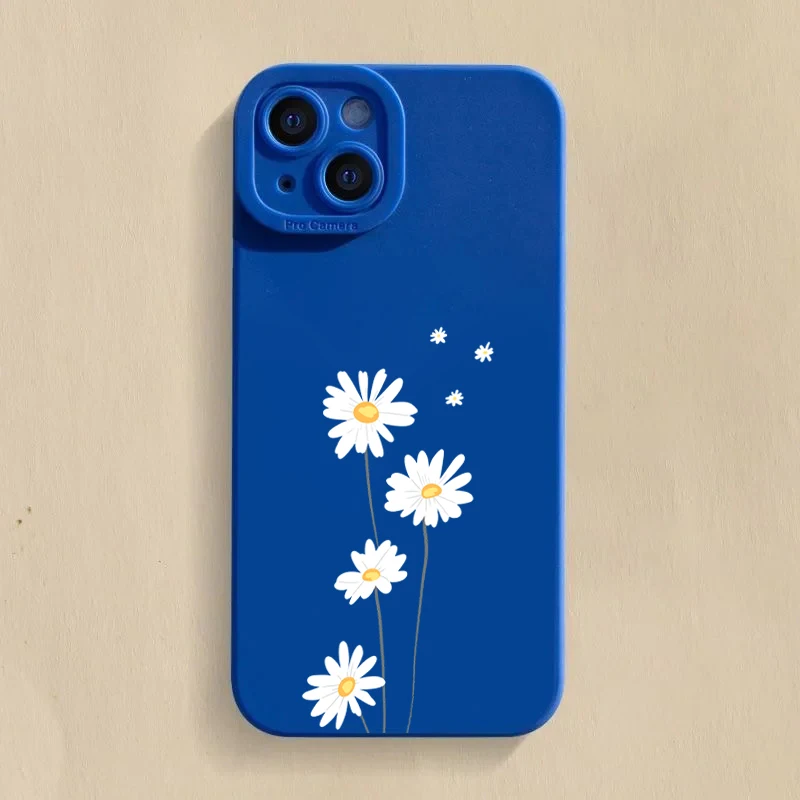 Pink Cherry Blossom Silicone Soft Phone Case