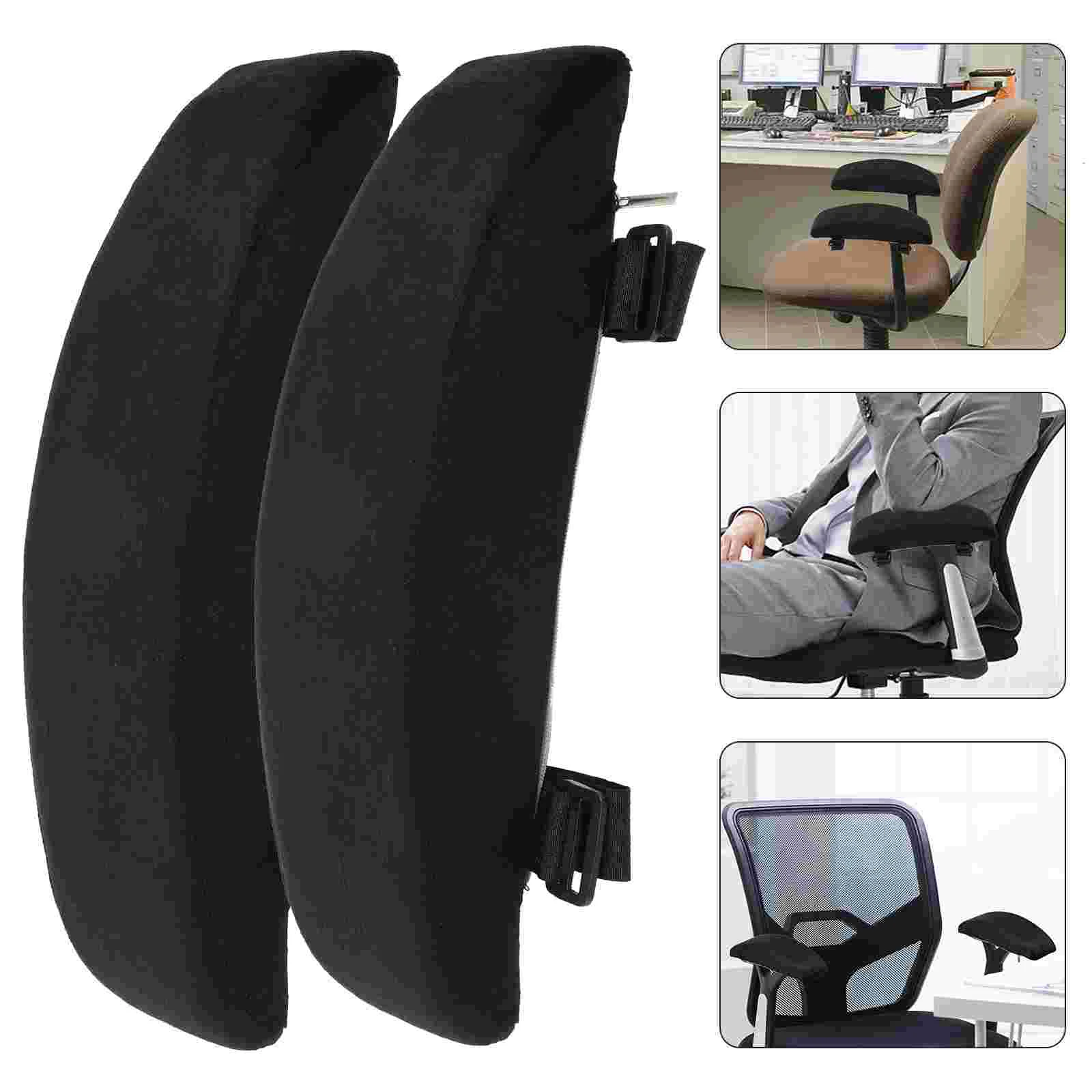 

Office Accessories Armrest Pads Replaceable Cushion Supple Chair Supply Thicken Elbow for Flannel Man
