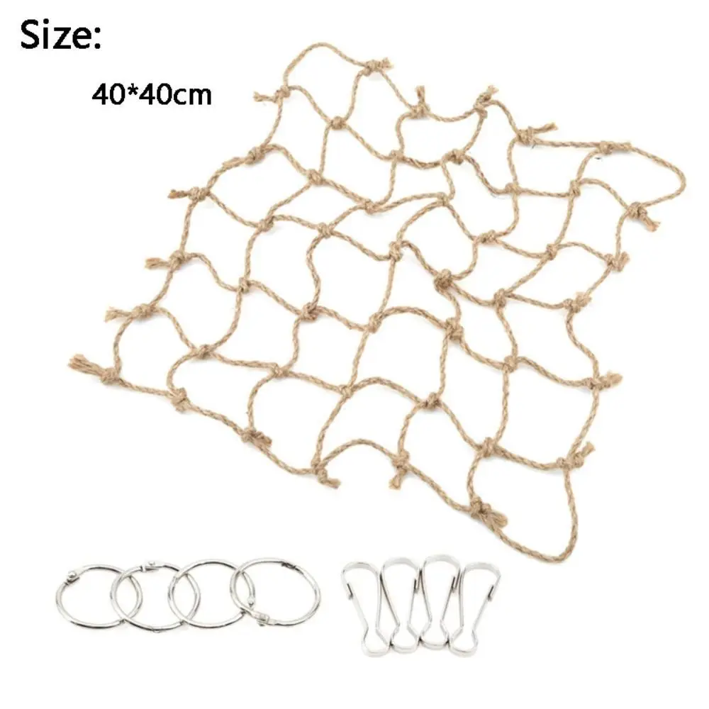 Linen Parrot Climbing Net 6