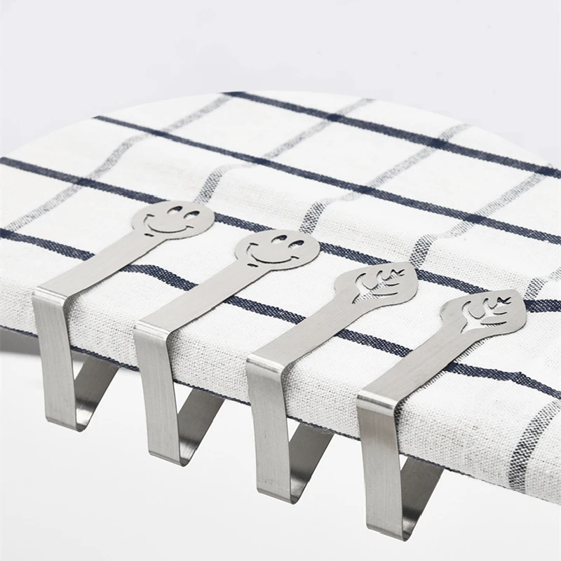 Stainless Steel Table Cloth Clip Wedding Picnic Table Cover Clip Holder Tablecloth Stable Clips Restaurant Fixed