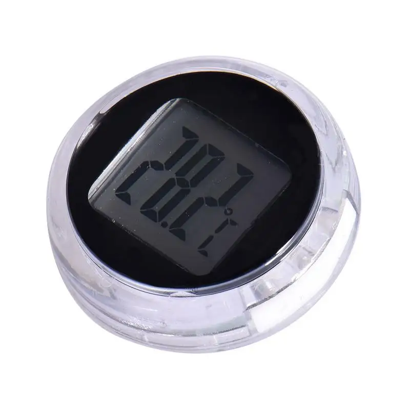 Motorcycle Digital Thermometer Clock Waterproof Durable Motorcycle Meter Motorbike Interior Watches Instrument Accessories