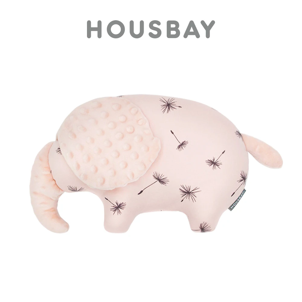 Baby Kussen Olifant Dier Beddengoed Pasgeboren Kussen Doudou Touch Gevoel Peuter Veiligheid Anti-Startle Baby Kamer Decoratie