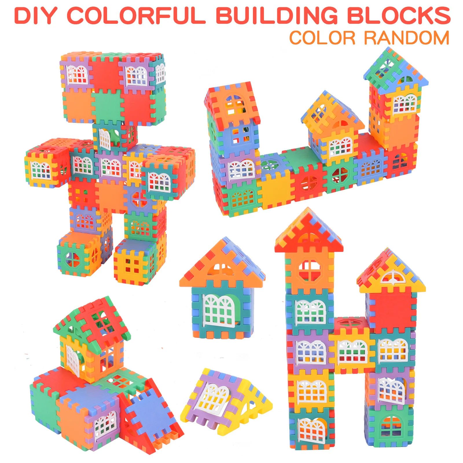 Colorful Window STEM Building Blocks 4