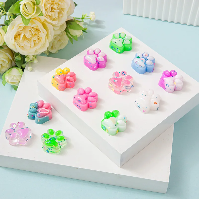 10/20pcs Mini Cute Cat Claw Plush Pinch Halloween Christmas Party Pack Fillers Kids Birthday Party Favors Goodie Pinata Fillers