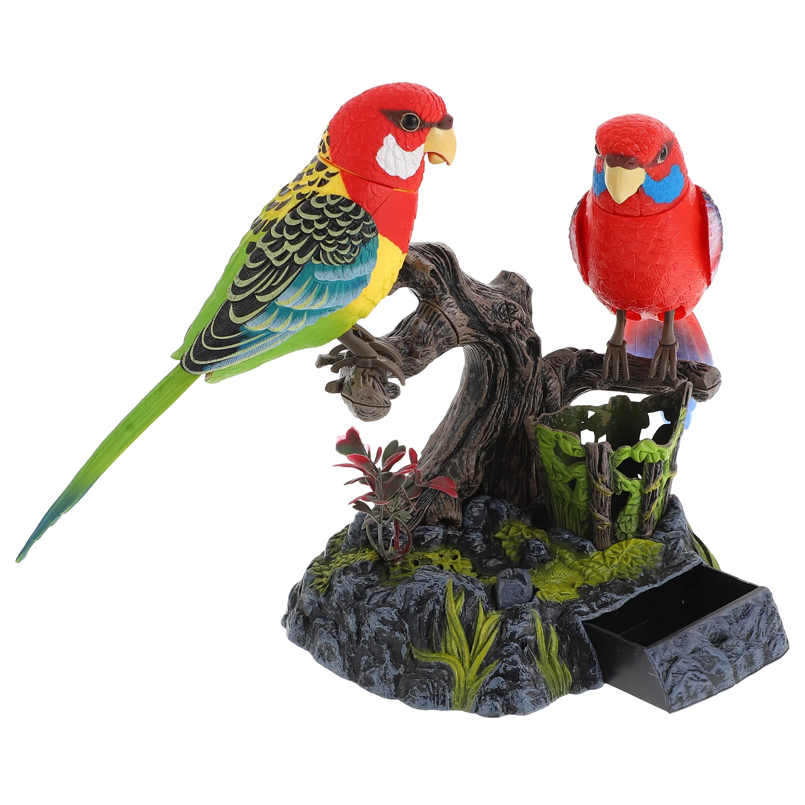 Parrot Voice Control Toy Electric Induction Puzzle Early Learning Talking Bird Abs Kids Good Helper Child Recording 6
