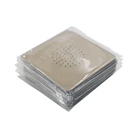 50 pcs Pack Shisha Special Aluminium foil With Hole For Hookah Water Pipe Sheesha Chicha Narguile Bowl Accessories Vattenpipa 1