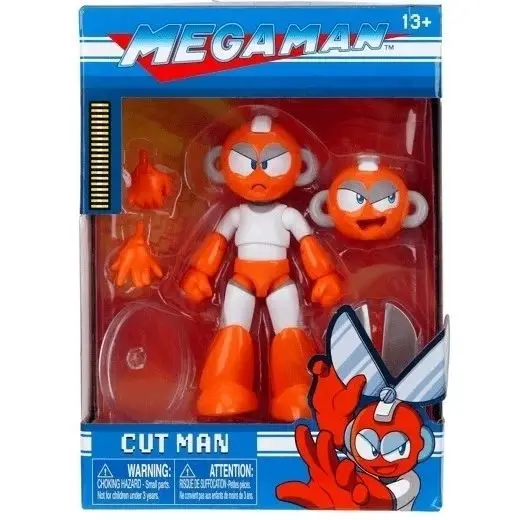 Genuine Rockman Jada Toys 1/12 Rockman Flame Man Frozen Man First