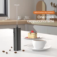 Electric Milk Frother Portable Mini Handheld Fast Foamer Coffee Cappuccino Whisk Mixer Food Blender 2