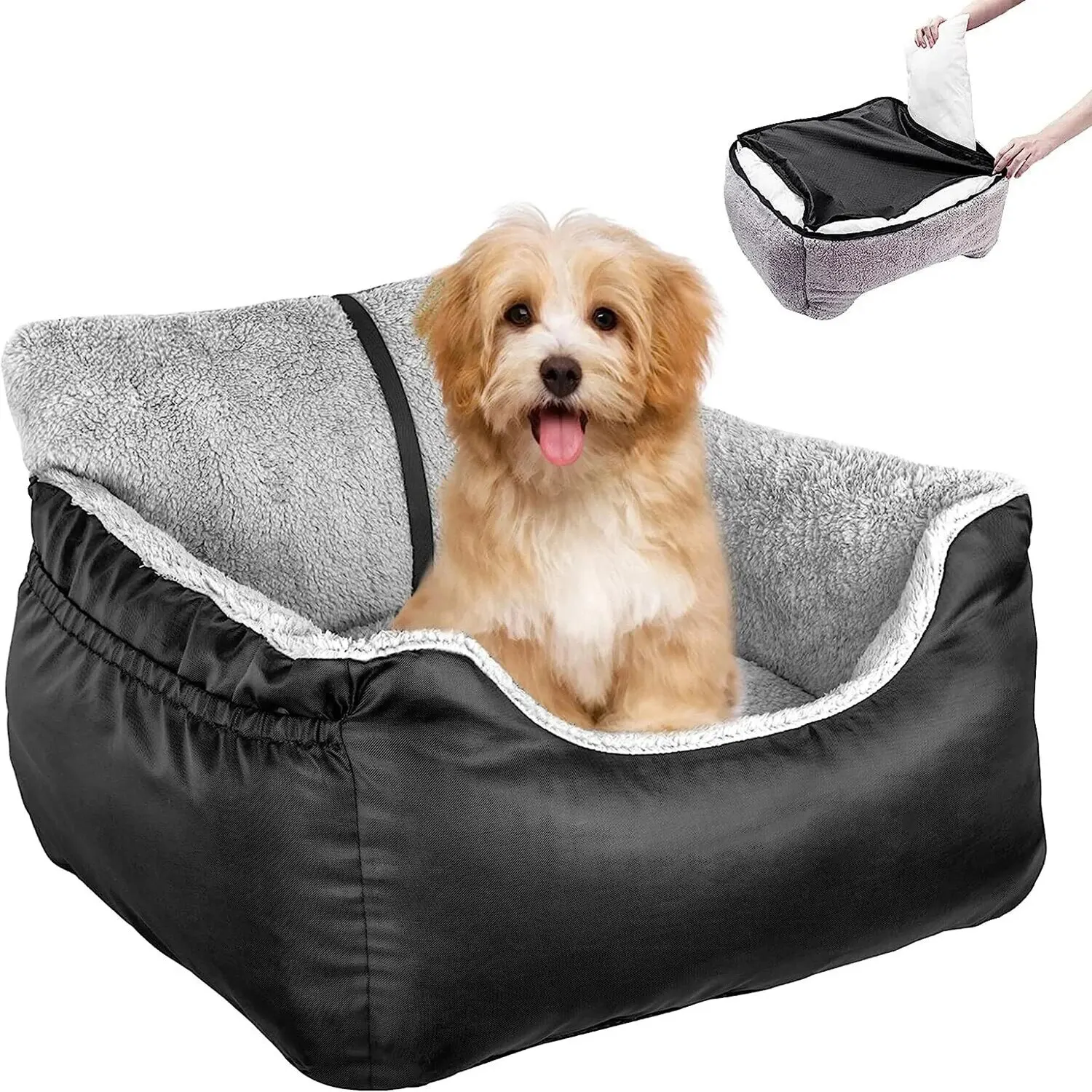 PetCarSeatforLargeMediumDogsWashableDogBoosterPetCarSeat
