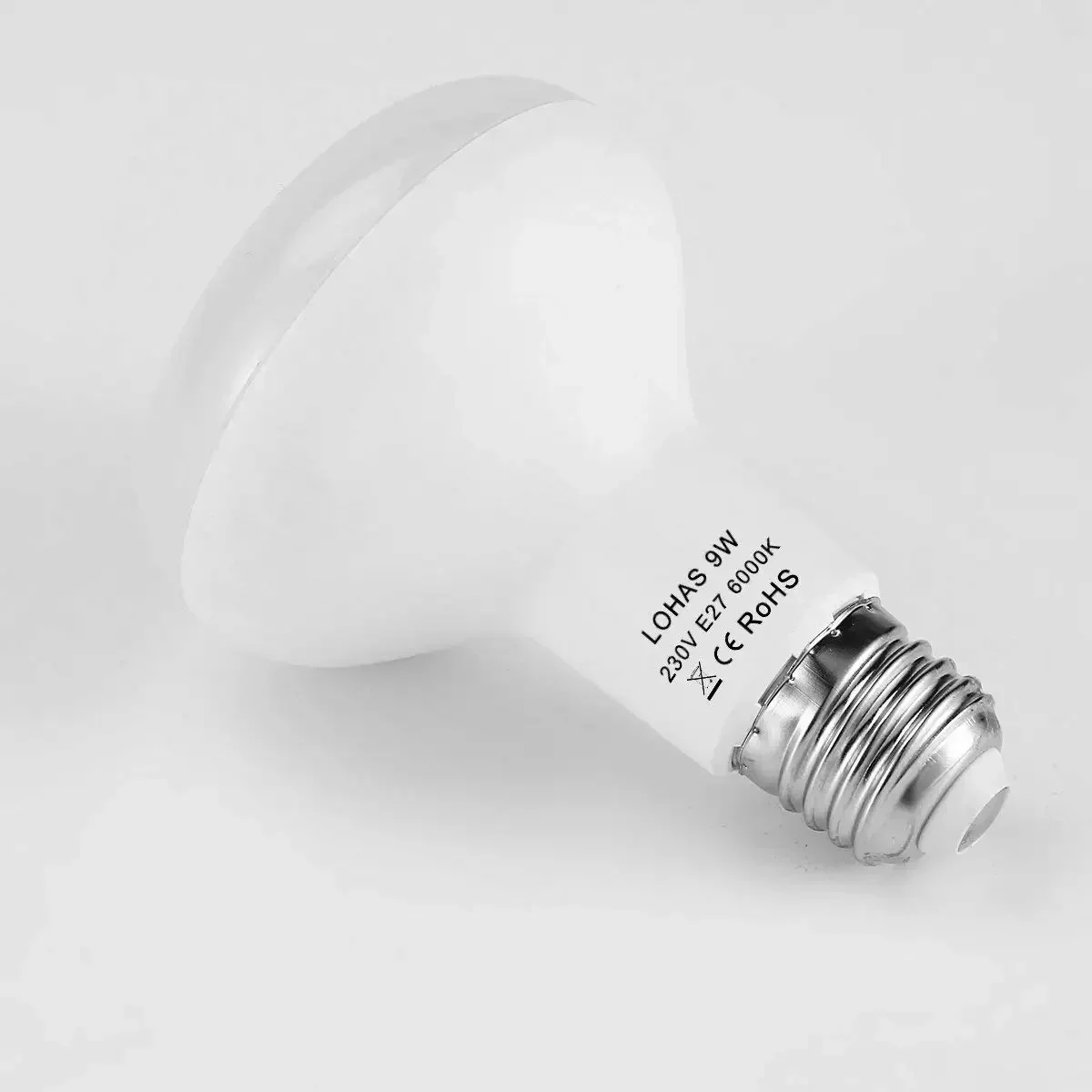 멜러리 E27 LED 전구 9W 반사형 백열등 실내외 헤드램프 720lm 따뜻한/차가운 백색 3000K 가정용 침실용 3개입