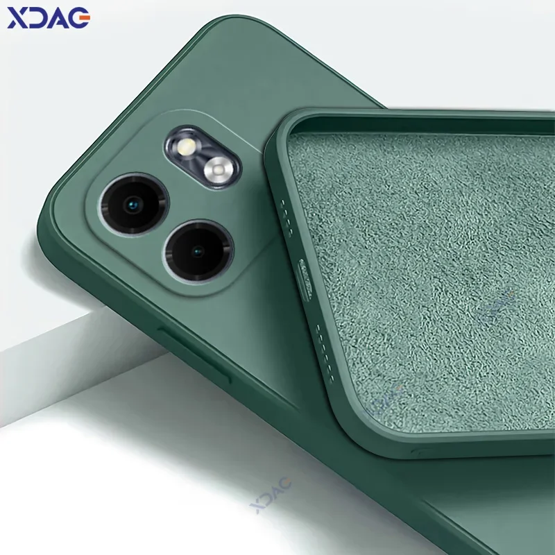 Luxury Dual Layer Liquid Silicone Cellphone Cases