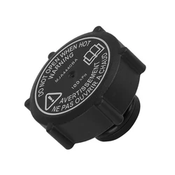 Enhanced Car Radiator Water Tank Cap Coolant Expansion Cover (Black)