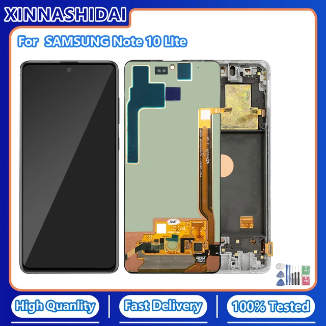 Samsung Galaxy Note 10 Lite Screen Replacement  Display Samsung Note 10  Lite N770f - Mobile Phone Lcd Screens - Aliexpress