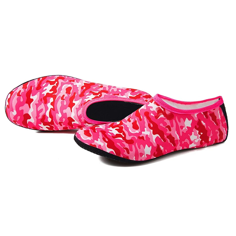 Camouflage Woman Barefoot Socks Diving Socks Swimming Light Water Shoes