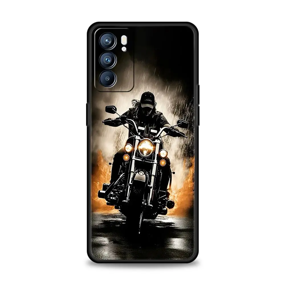Sleek Motorcycle Design Phone Case Cover