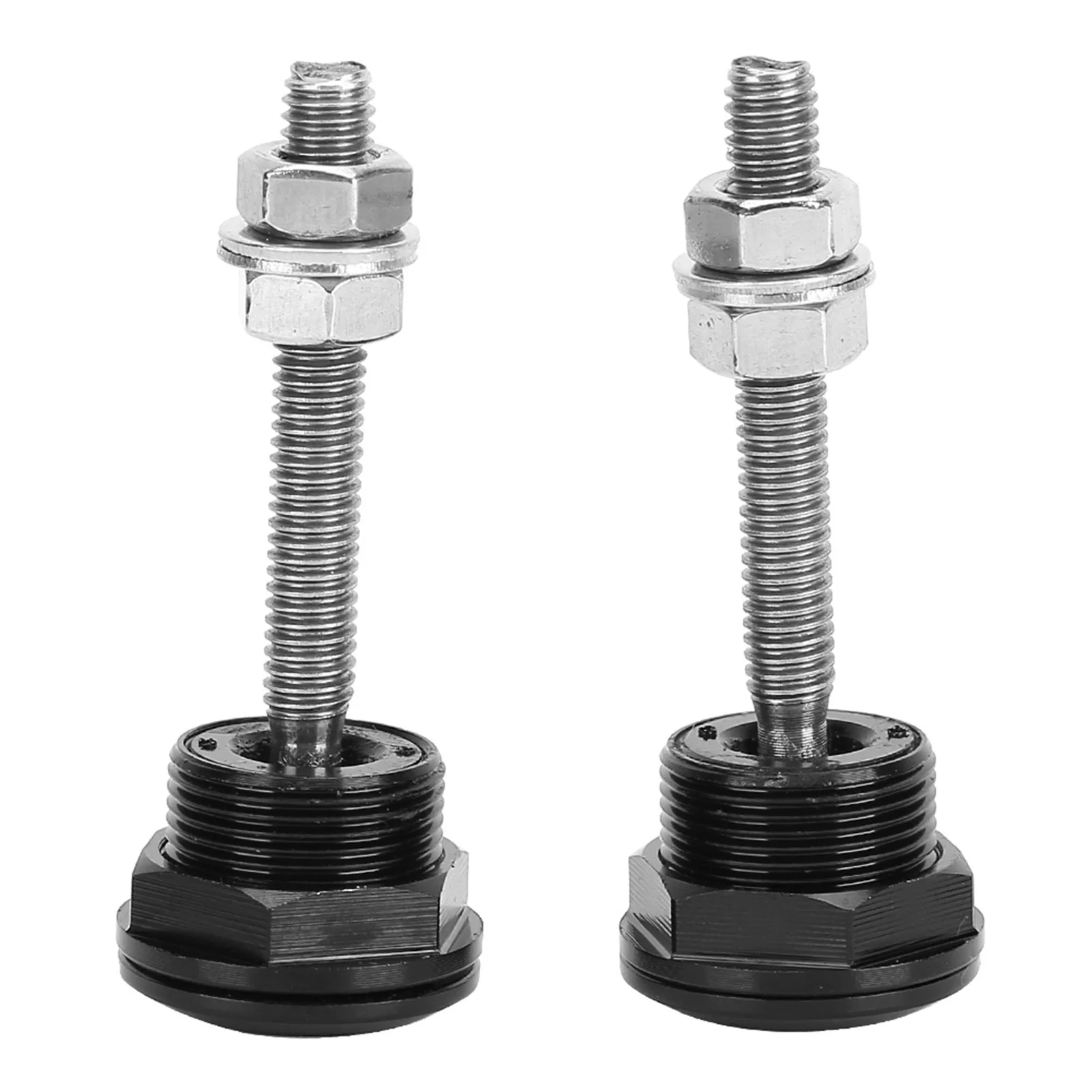 2 adet evrensel Hood Pin Bonnet kilidi hızlı yayın Push Button tampon klip araba aksesuarları