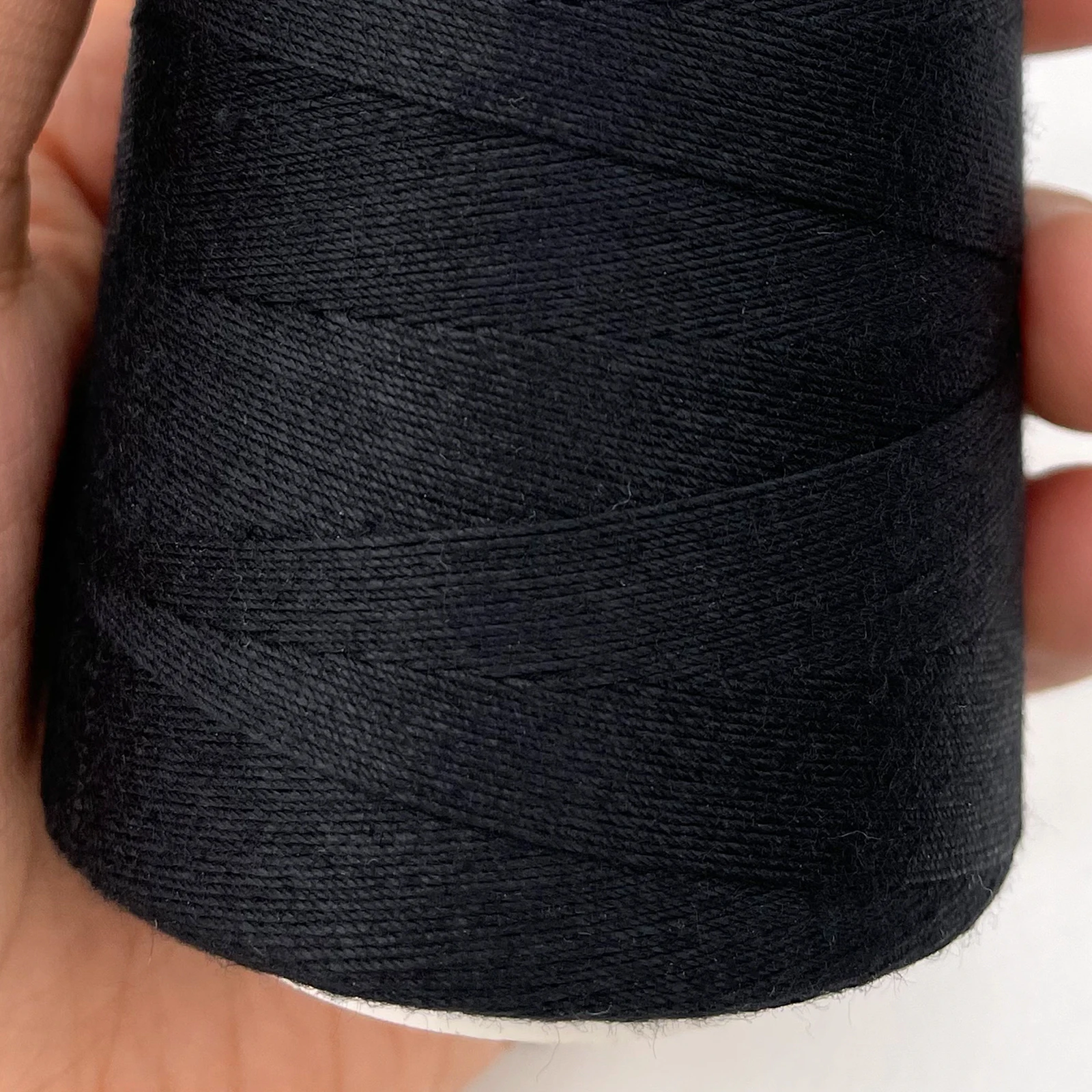 Thick Black Weaving Thread 100% Polyester for Making Wig Sewing Hair Weft Hair Extension Sewing Thread for Women - 6