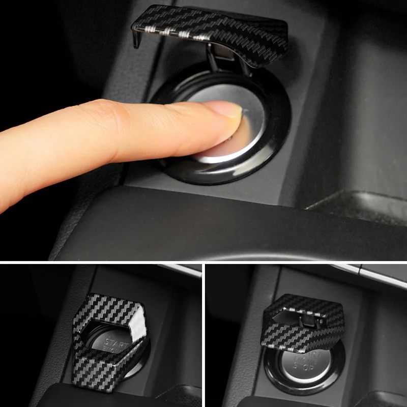 Auto Start Stop Button Cover - Decorative Engine Ignition Accessory