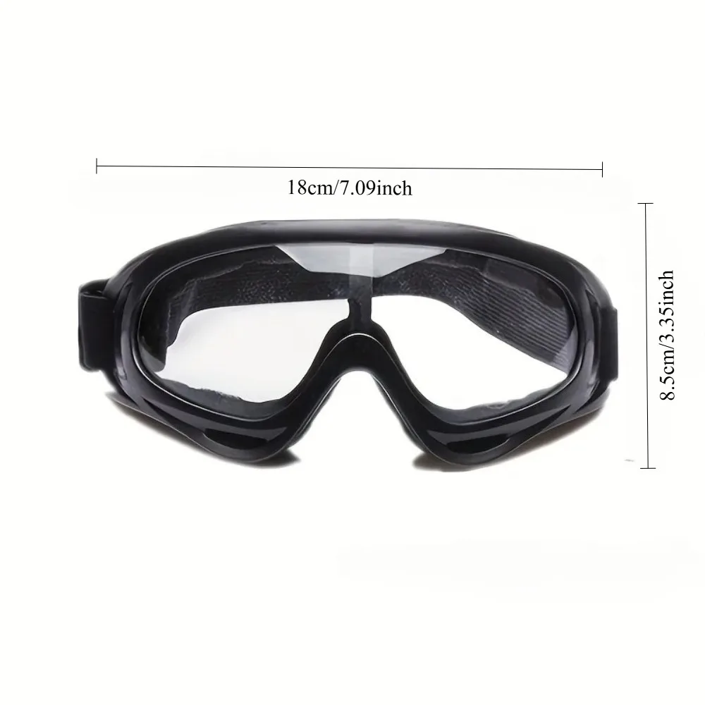 Windproof goggles motorcycle ski sports face mask set