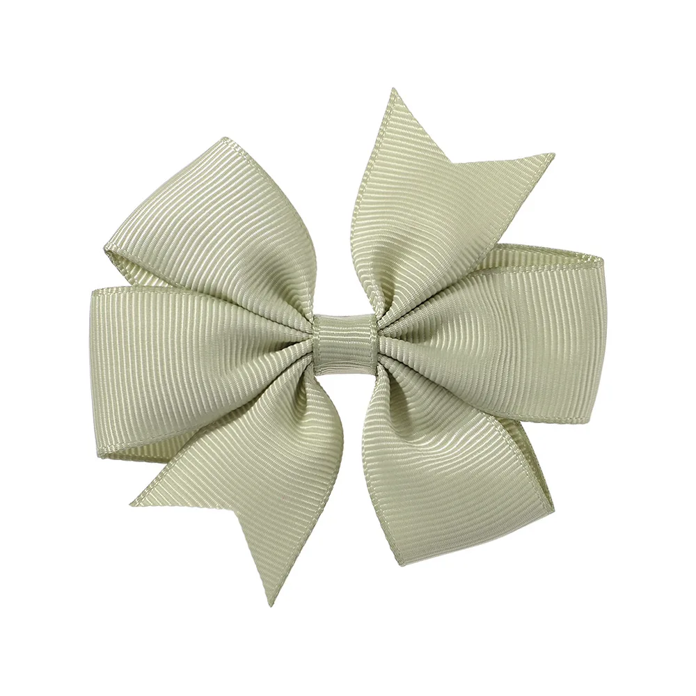 Vibrant Grosgrain Ribbon Hair Bows Clips