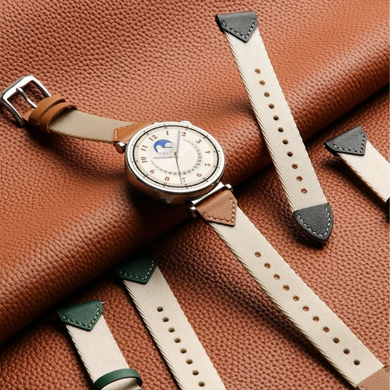 Fashion Smart Faux Leather 18 mm Watch Wristband C0910005_K0019326