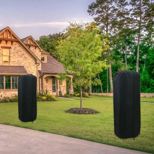 Copertura Impermeabile Per Riscaldatore Da Esterno 81.5x225cm - Nero, Anti Polvere