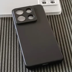 Dual Pack Matte Frosted TPU Silicone Protective Phone Cases for Redmi Note 13ProPlus (2 Black Frosted)