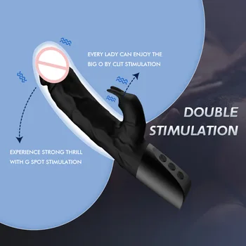 Big Rabbit Clitorals Vibrator for Women G Spot Anal Vaginal Stimulator  Realistic Vibrating Dildo Linger Sexy Toys 2022 Sexshop 5