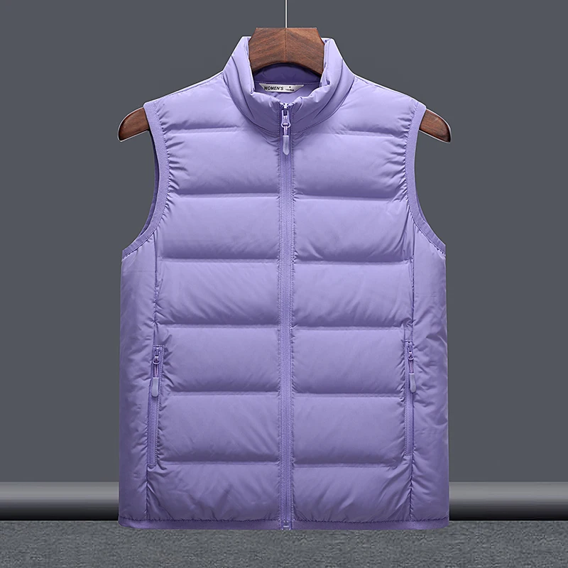 Winter Outdoor Sports Leisure Men's Cold Proof Warm Down Vest Soft and Comfortable Outdoor Windproof and Breathable Jacket