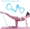 8 Fitness Workout Resistance Band Arm Back Shoulder Exercise Elastic Training Band Yoga Pilates Equipment 6