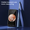 Visual Ear Cleaner with Camera Ear Wax Removal Tool with Ear Pick & Tweezers 12 Megapixels 6 Ear Spoons Earwax Removal Ears Care 2