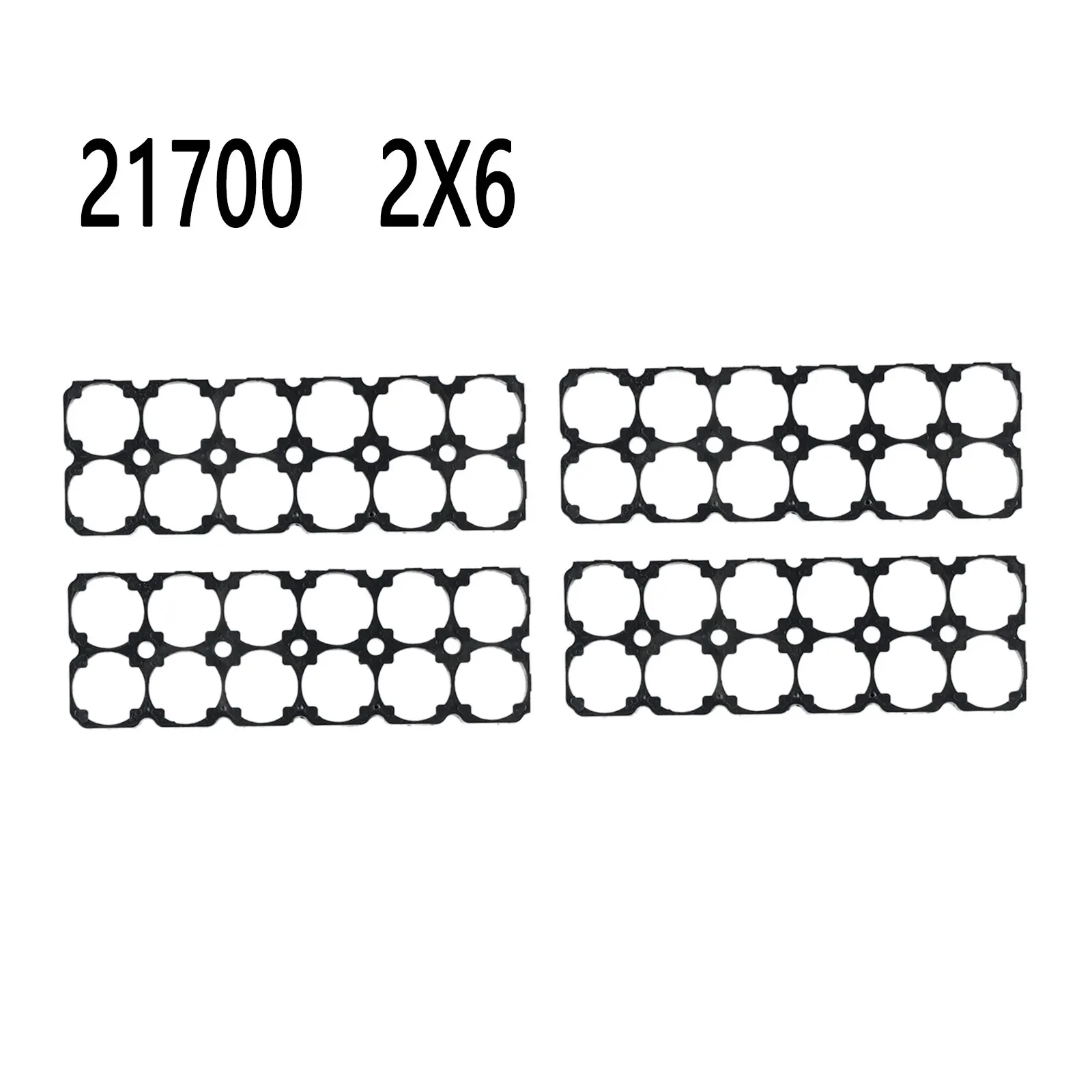 

Держатель аккумулятора 2x6 21700 аксессуары для цеха 4 шт. держатель аккумулятора