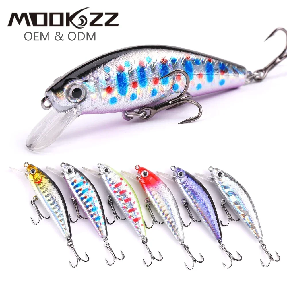 

MOOKZZ Floating Minnow 50MM 6.5G Fishing lure Fishing Bait
