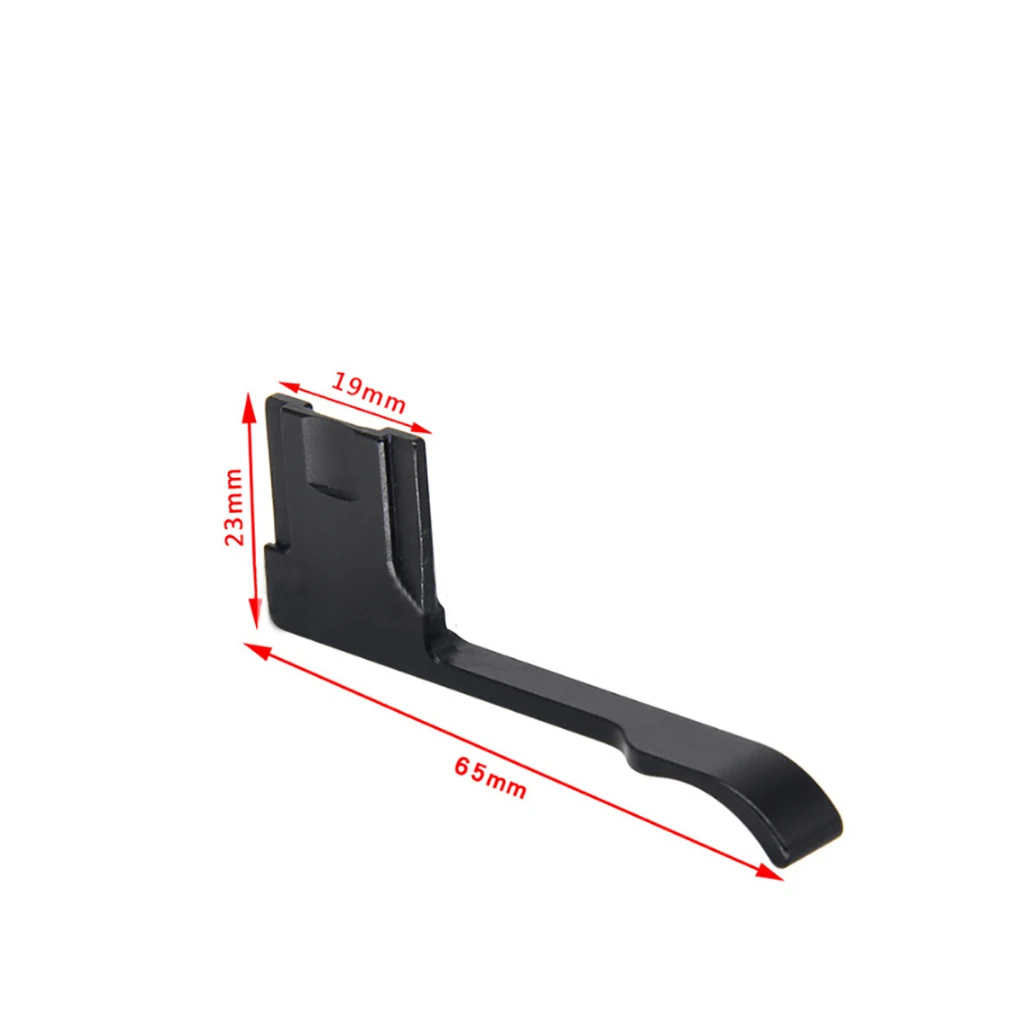 Aluminum Alloy Thumb Grip Hot Shoe Finger Handle Holder Bracket for RICOH GRIIIX GRIII GR3X GR3 Camera Protection Accessory Camera Accessories
