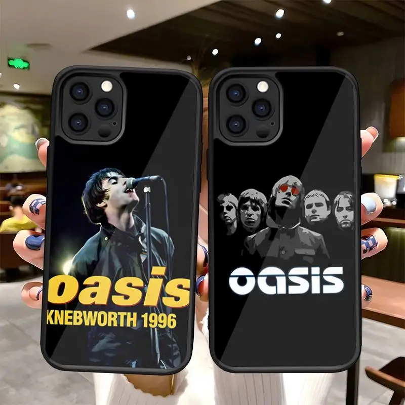 Custodia Per Telefono Iconico O-Oasis Pc + Tpu Per Iphone 14 Pro Max 11 13 12 Mini 6S 7 8 Plus X Xs Xr Cover Posteriore Antiurto