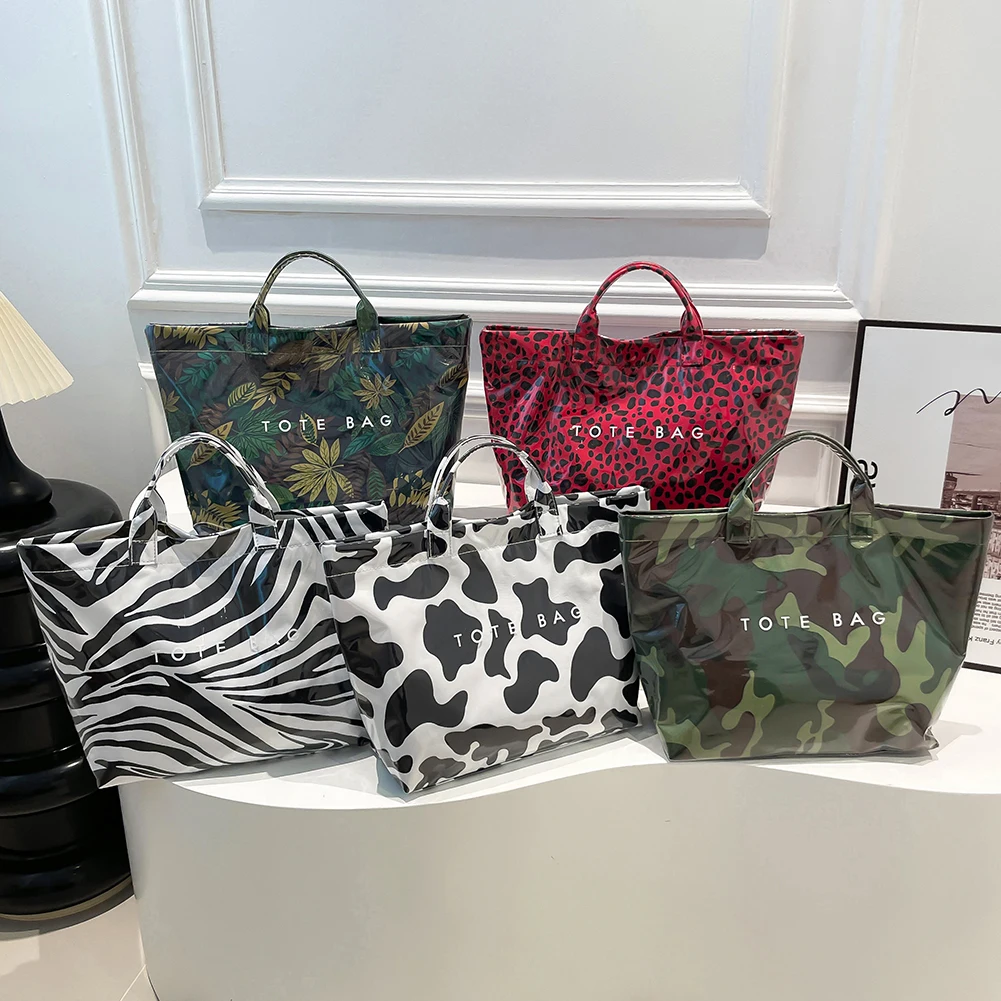 Women Fashion Tote Bag Casual Tote Handbag Large Capacity Daily Commuting Bag Stylish Top Handle Bag Outdoor Travel Bag