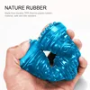 Resistant Bite Resistant Pet Toy Toothbrush Bone Sturdy Dog Toy Interactive Puppy Game Toy Dog Bone Rubber Puppy Chew Toy Dog 3