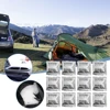 12PCS Camping Toilet Chemicals Liquid Waste Gelling Deodorizing Powder Eco Absorbent Gel for Camping Toilet for Portable Toilet 4