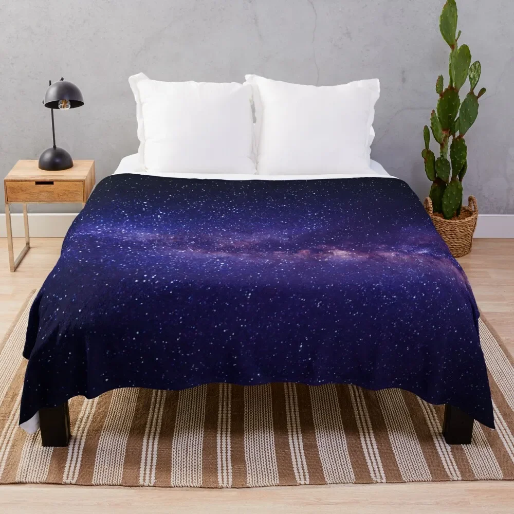 

Galaxy Throw Blanket Luxury Thicken Shaggy Comforter Retros blankets and throws Blankets